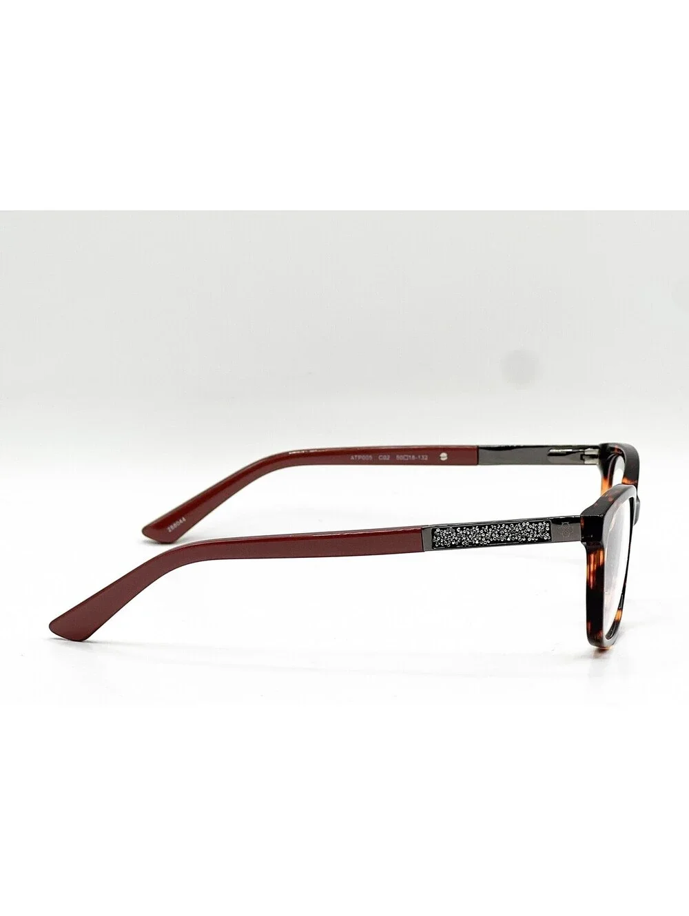 Ann Taylor Atp005 C02 Tortoise/Dark Blush Authentic Eyeglasses 50-18-132
